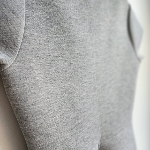 🇫🇷 Naf Naf Black Mirror-Style Flared Mini Gray Dress - Picture 7 of 14